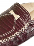 Женская домашняя обувь  FAMILY кроко бордо, размер 36-40