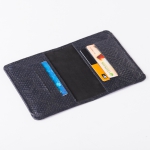 Обложка для паспорта ALEXANDER синий ромб на магнитном замке с отделениями для кредитных карт.
