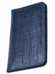  Чехол кошелек для iPhone 11 max pro кроко синий