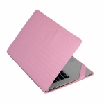 Чехол обложка Alexander для ноутбуков кроко розовый